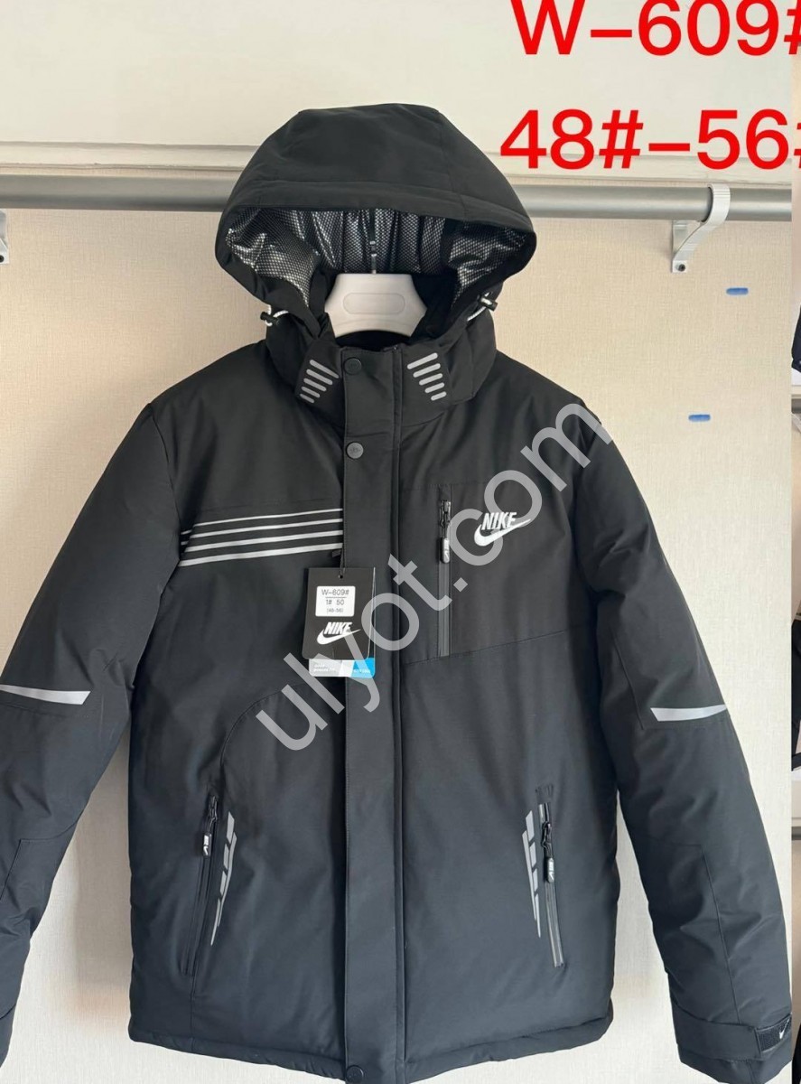 КУРТКА N02 (48-56) ЧЕРНЫЙ W609