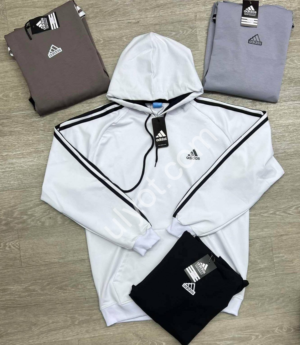 ХУДИ A01 (M-3XL) СЕРЫЙ 260
