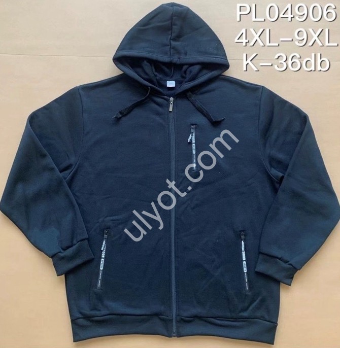 КОФТА (4XL-9XL) БАЙКА МІКС 4XL-9XL