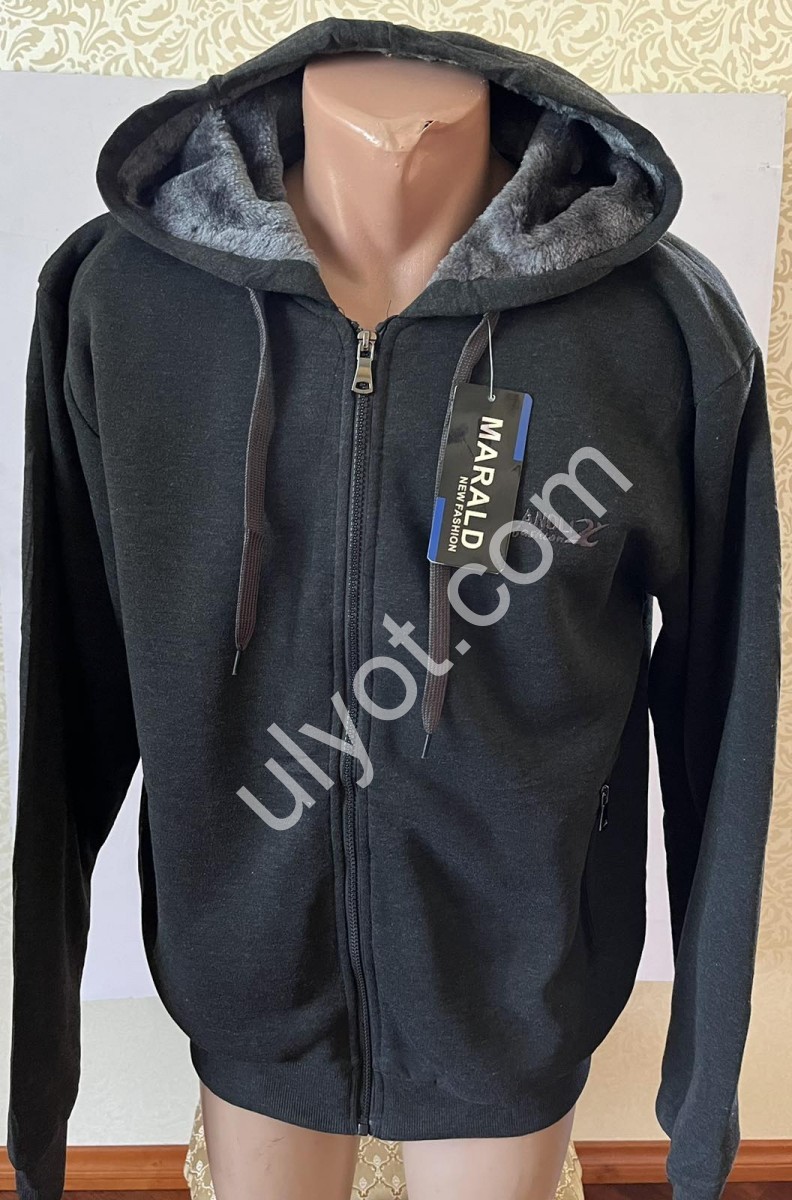 КОФТА (2XL-6XL) Хутро Графіт 2373
