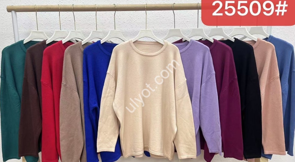 СВИТЕР (ONE SIZE 54-60) МИКС 25509