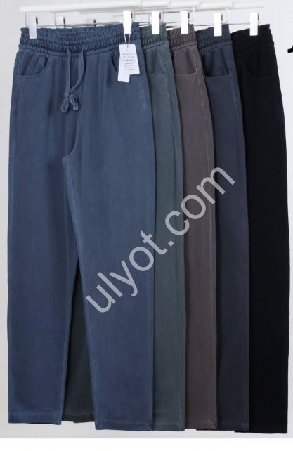 ШТАНИ (3XL-6XL) БАЙКА МІКС 4109-3