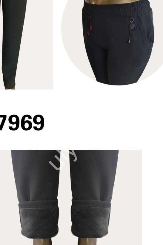 БРЮКИ (8XL-10XL) МЕХ МИКС 7969