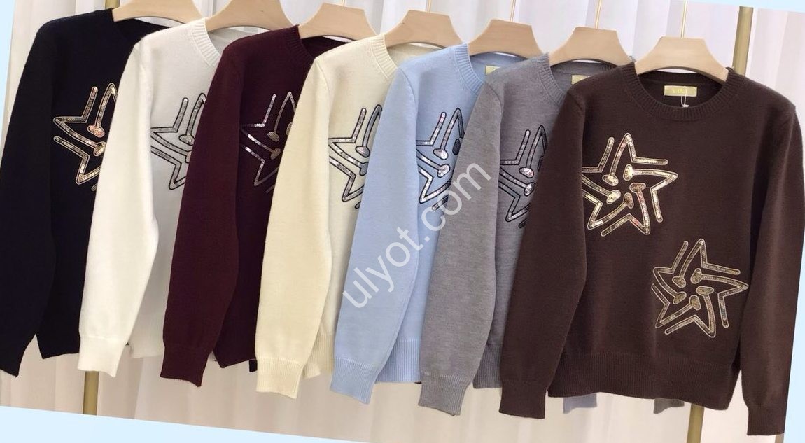 СВИТЕР (ONE SIZE 48-52) МИКС 3056