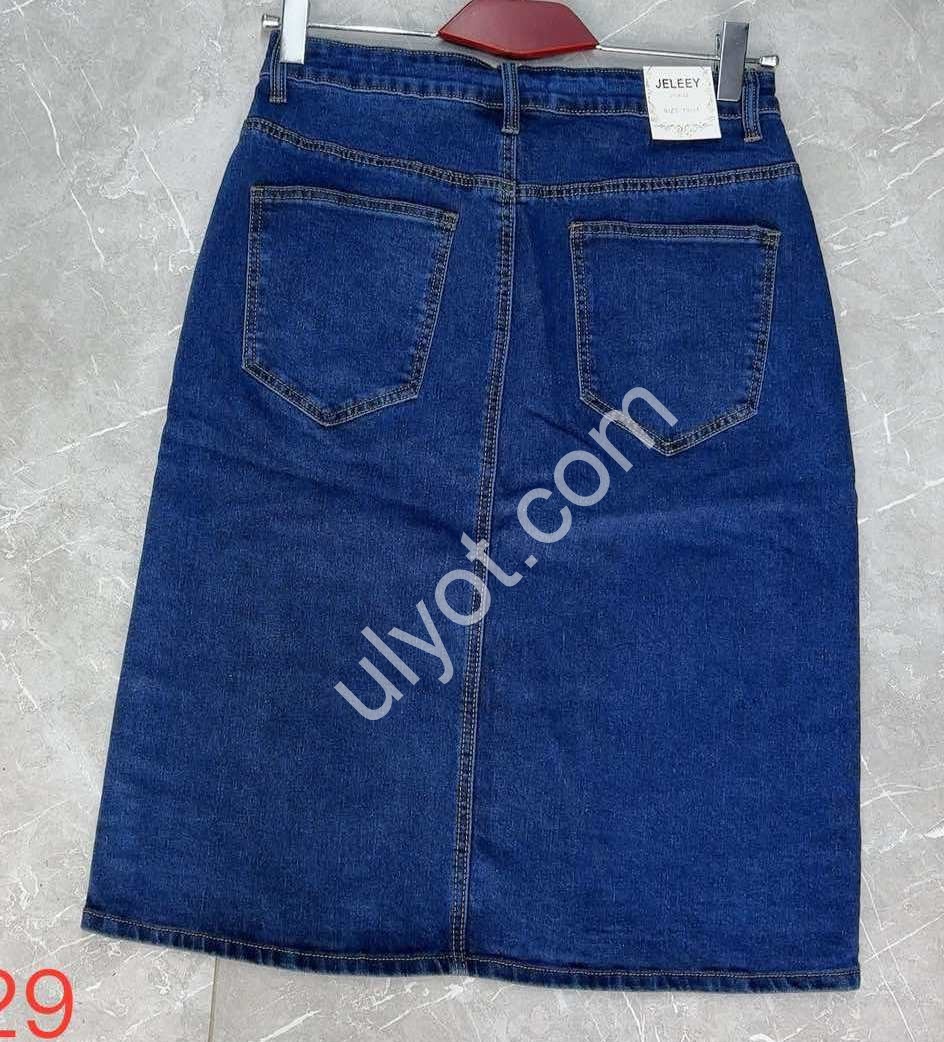Спідниця JELEEY (31-38) Т.СИНІЙ 7029