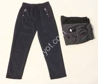 СПОРТ.ШТАНИ (M-3XL) ПРЯМИЙ ЧОРНИЙ 2633