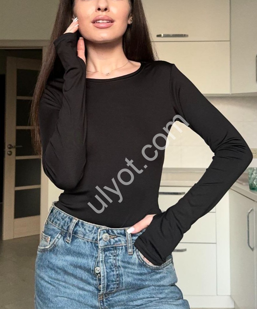 БОДИ (42-48) ЧЕРНЫЙ 1525