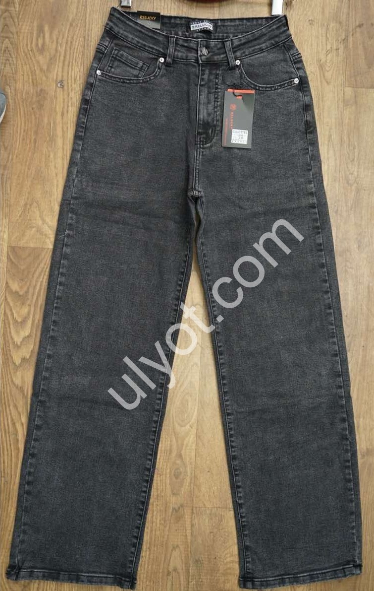 ДЖИНСЫ RELUCKY (28-33) ГРАФИТ V265-1