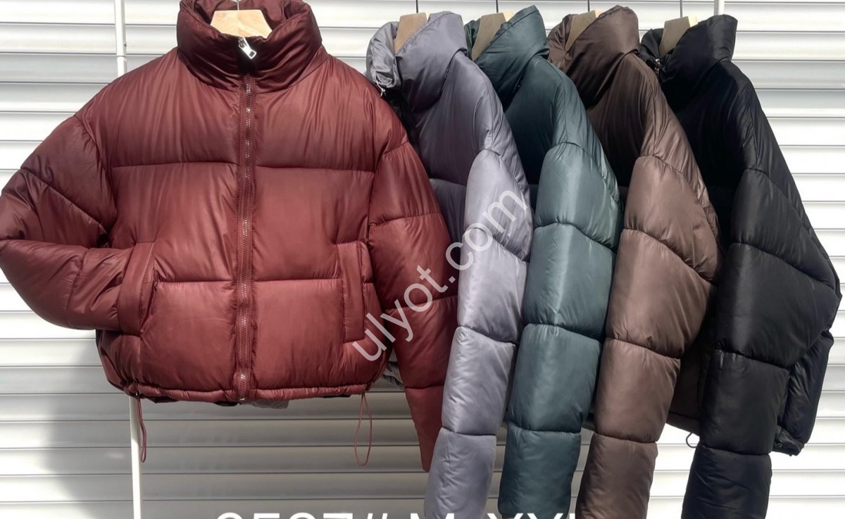 КУРТКА (M-2XL) БОРДО 2537