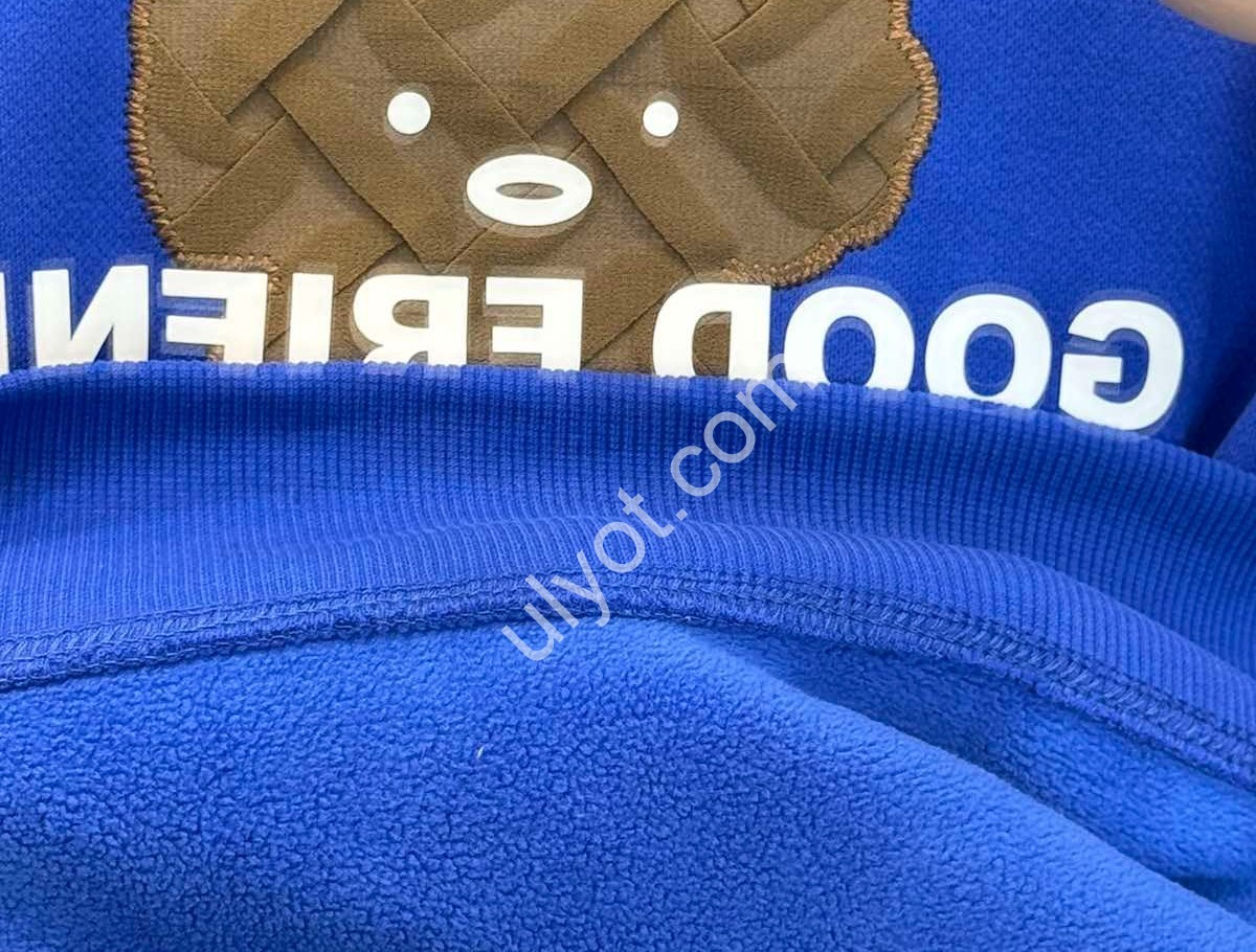 БАТНИК JJF (XL-2XL)  МИКРОМЕХ СИНИЙ 271031