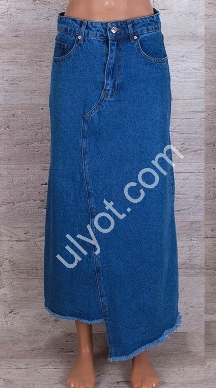 ЮБКА ДЖИНСОВАЯ TOP SHOP (26-32) Т.СИНИЙ 5451