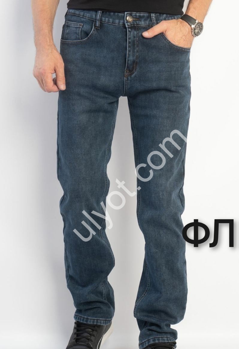 ДЖИНСИ FEERARS (29-38) ФЛІС Т.СІНІЙ 8086