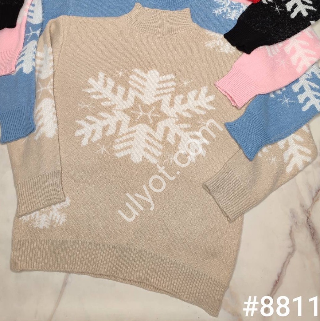 СВИТЕР (ONE SIZE 48-52) МИКС 8811