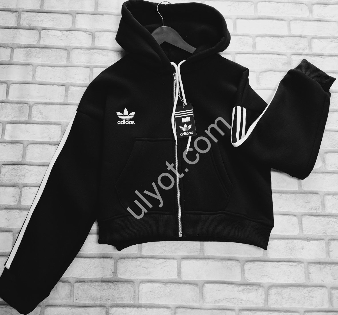 КОФТА A01 (ONE SIZE 44-46) ФЛІС ЧОРНИЙ 1402