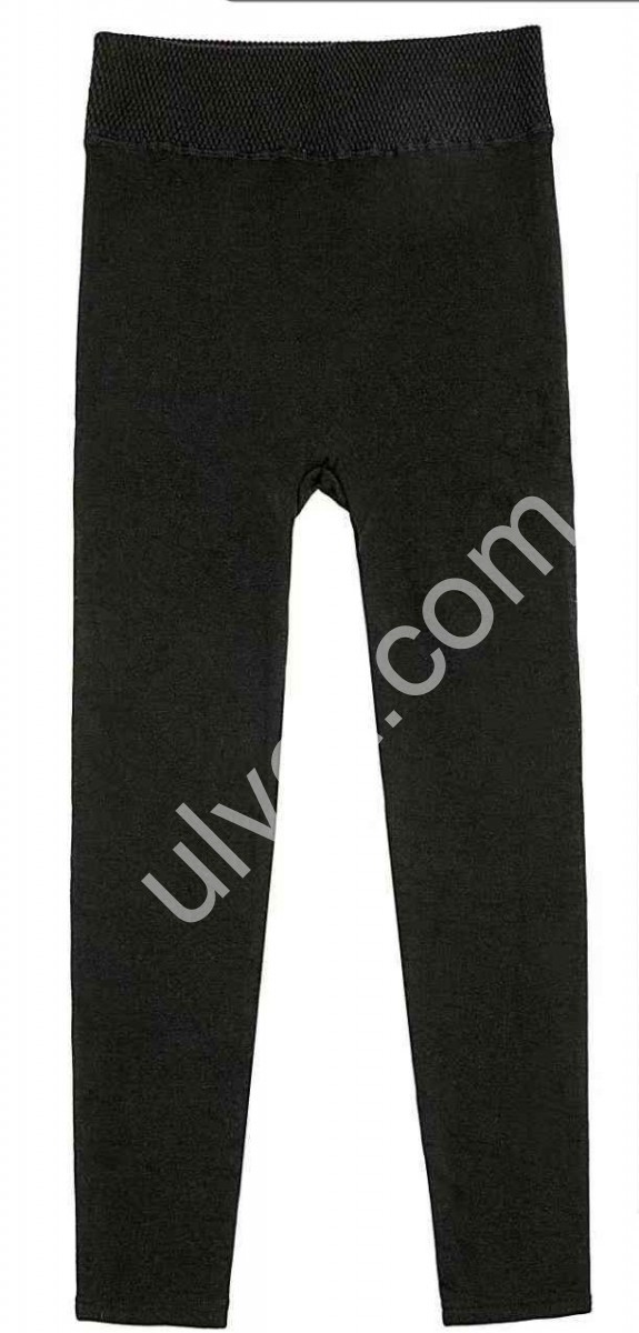 Лосини (3XL-8XL) Хутро Чорне 788