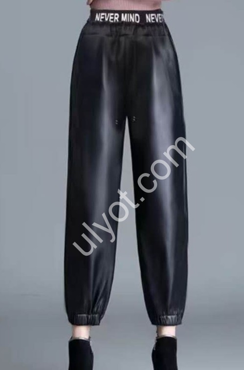 ШТАНЫ (M-2XL) ФЛИС МАНЖЕТ МИКС 447