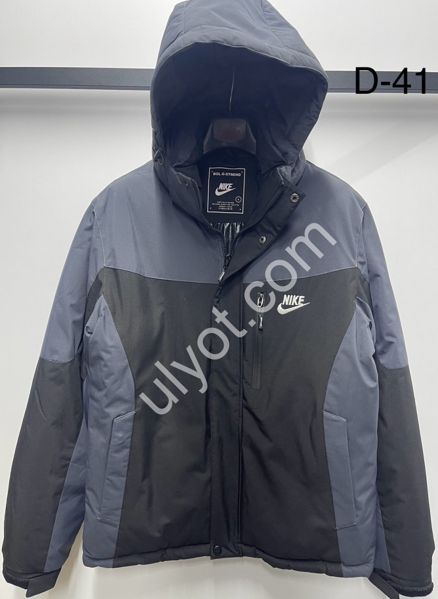 КУРТКА N02 (M-3XL) ЧОРНИЙ D41