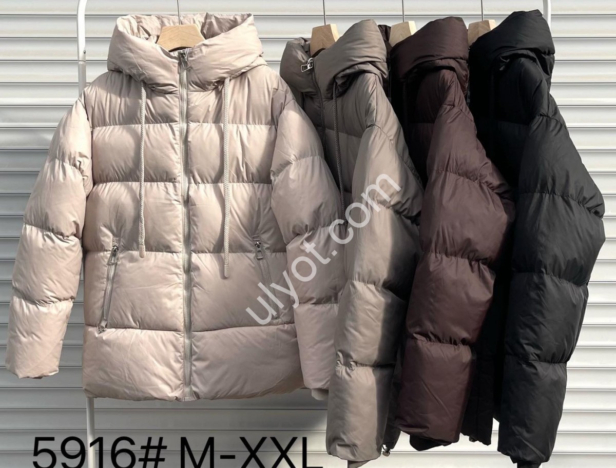 КУРТКА (M-2XL) ЧЕРНЫЙ 5916