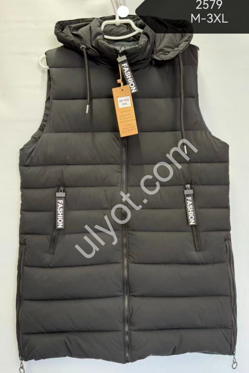 ЖИЛЕТКА Bf&Gf (M-3XL) ГРАФІТ 2579