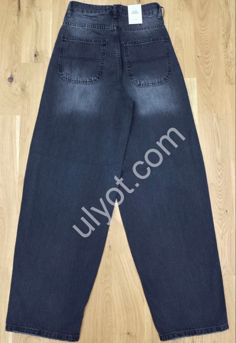 ДЖИНСЫ ELITE QUEEN (25-30) ГРАФИТ 1915