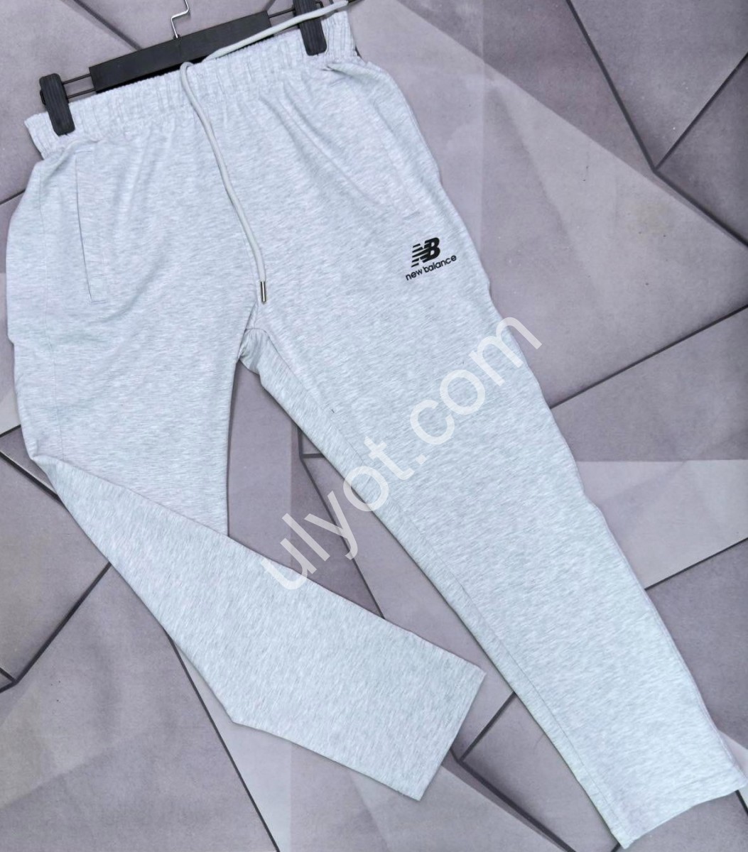 СПОРТ.ШТАНЫ NB02 (S-2XL) ПРЯМОЙ МЕЛАНЖ 4