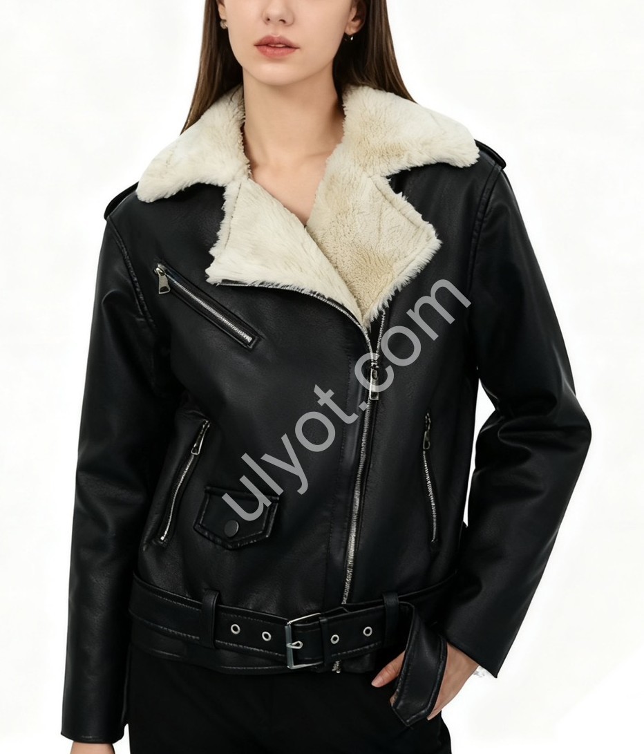 ДУБЛЕНКА AOLONG (S-2XL) ЧОРНИЙ 8826