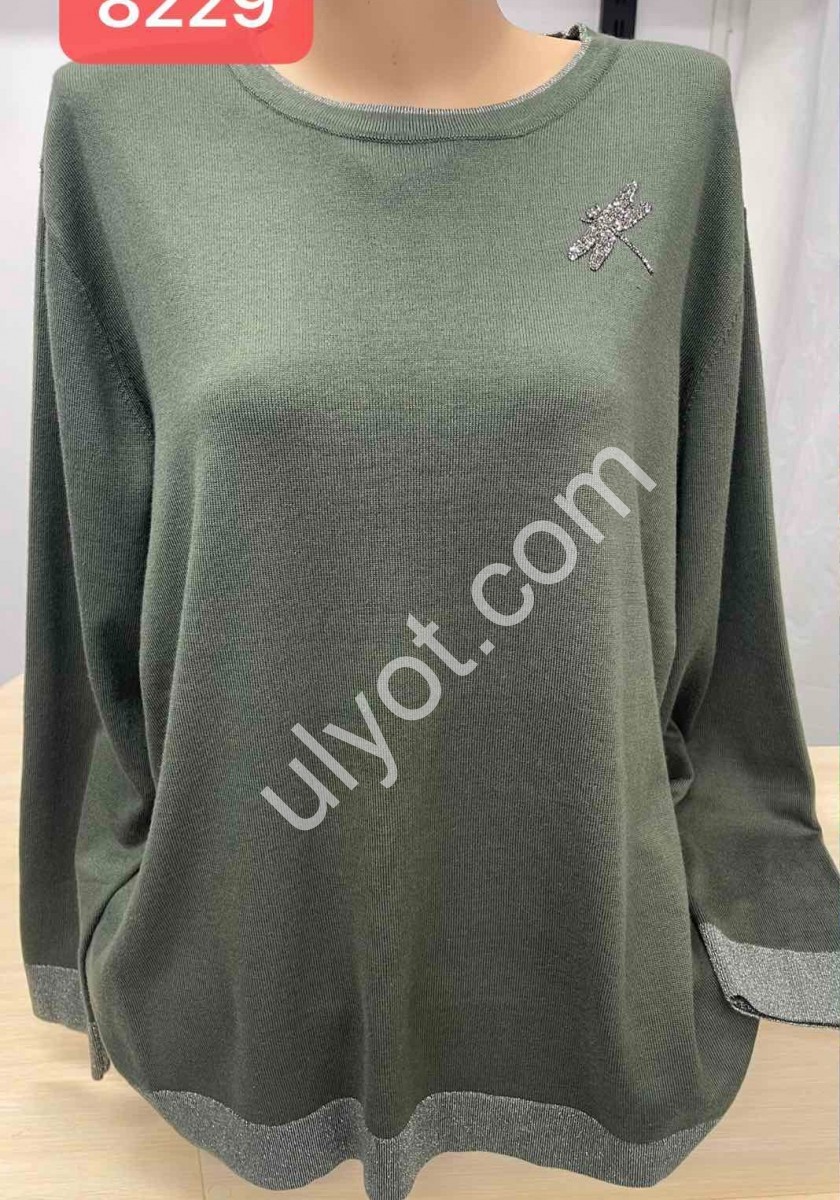 СВИТЕР (ONE SIZE 58-62) МИКС 8229