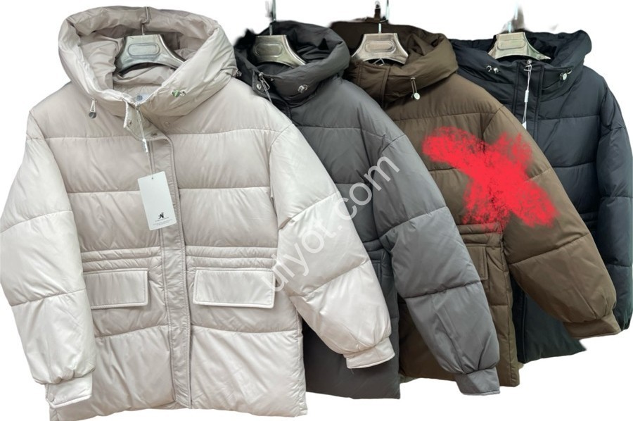 КУРТКА (S-XL) СЕРЫЙ 9313