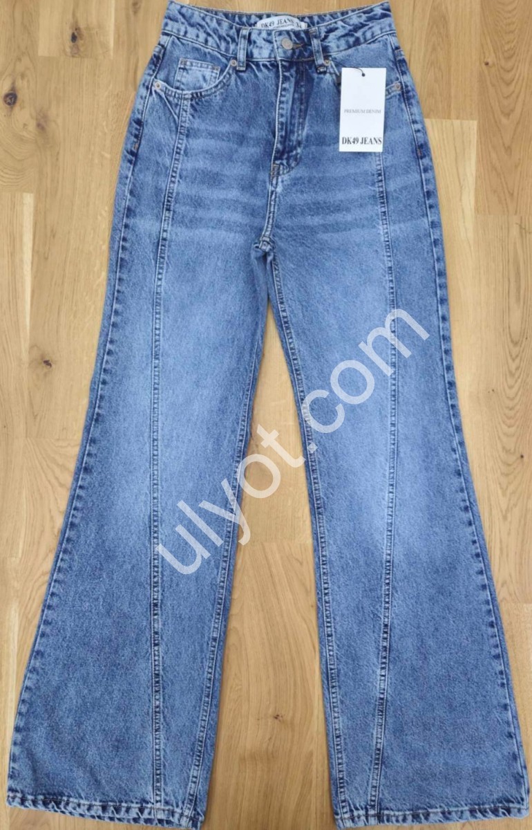 ДЖИНСЫ DK49 (34-40) СИНИЙ 9740