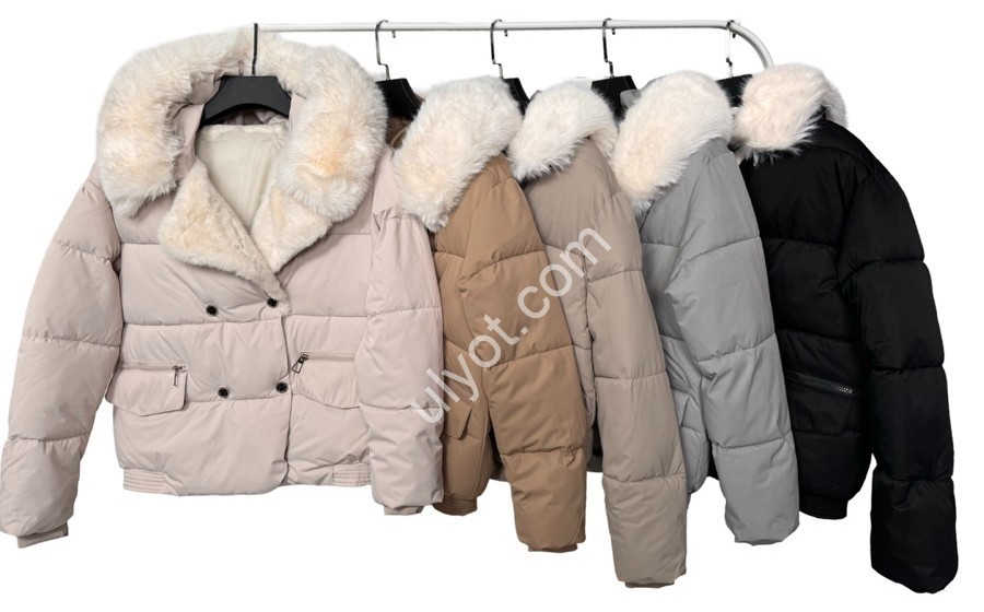 КУРТКА (M-2XL) СІРИЙ 8522