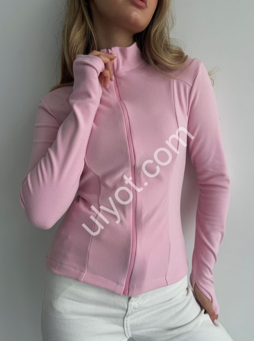 КОФТА (42-48) ТЕРМО РОЖОВИЙ 809