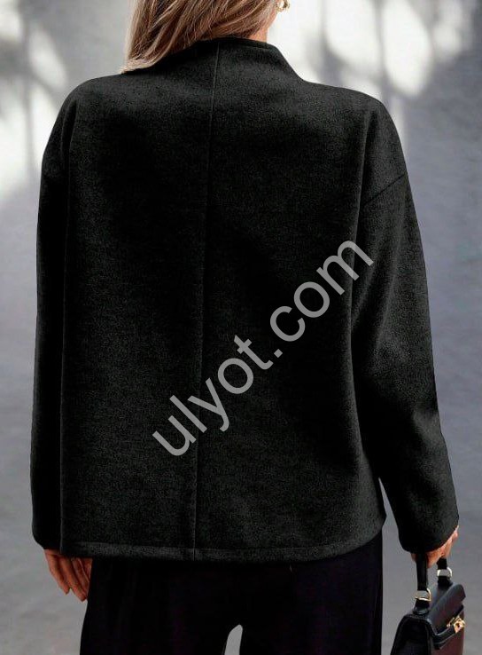 Фото 1 ПАЛЬТО (42-52) ЧЕРНЫЙ 292