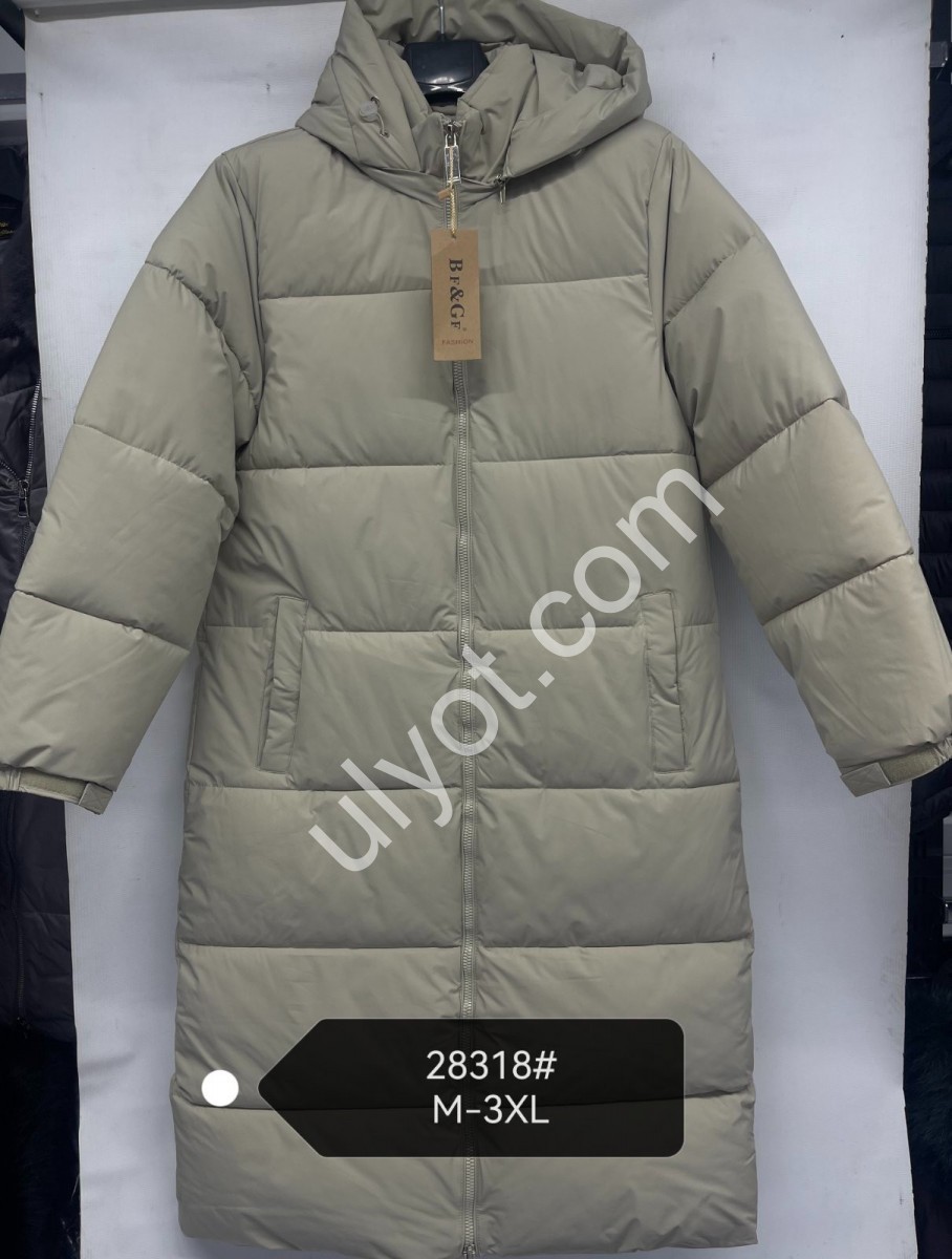 КУРТКА Bf&Gf (M-3XL) СВЕТЛЫЙ 28318