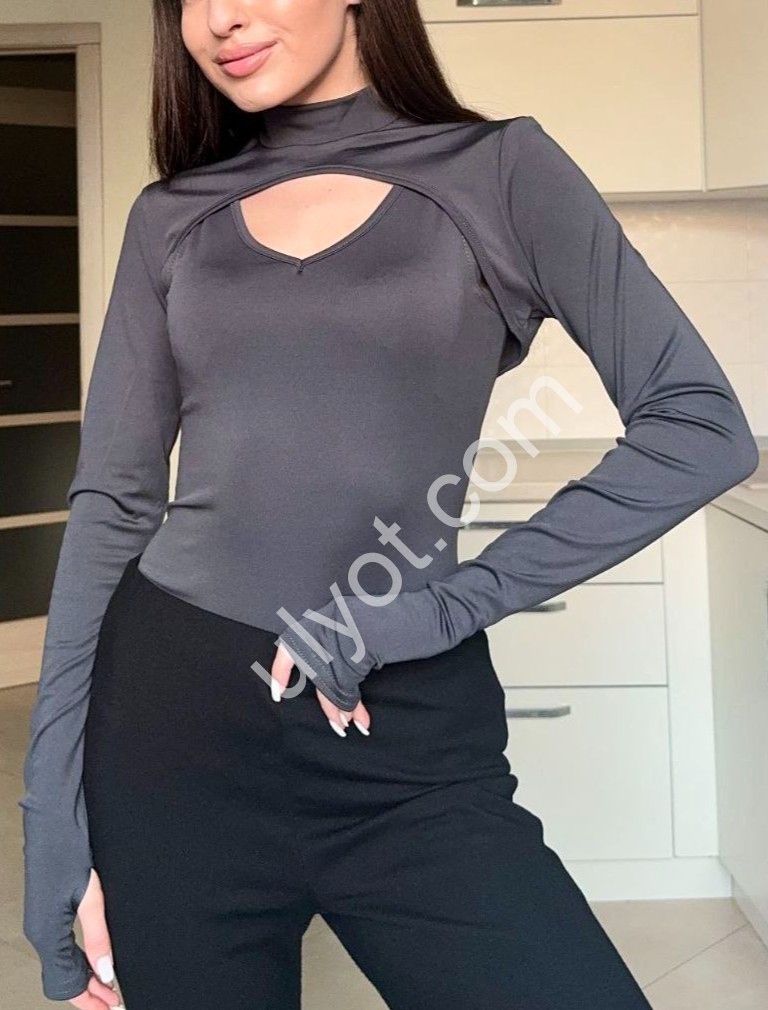 БОДИ ДВОЙКА (42-48) ГРАФИТ 1533