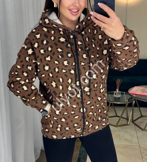 КОФТА (42-52) ШОКОЛАД 3089