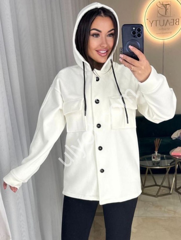 СОРОЧКА (42-48) ФЛІС МОЛОКО 1556