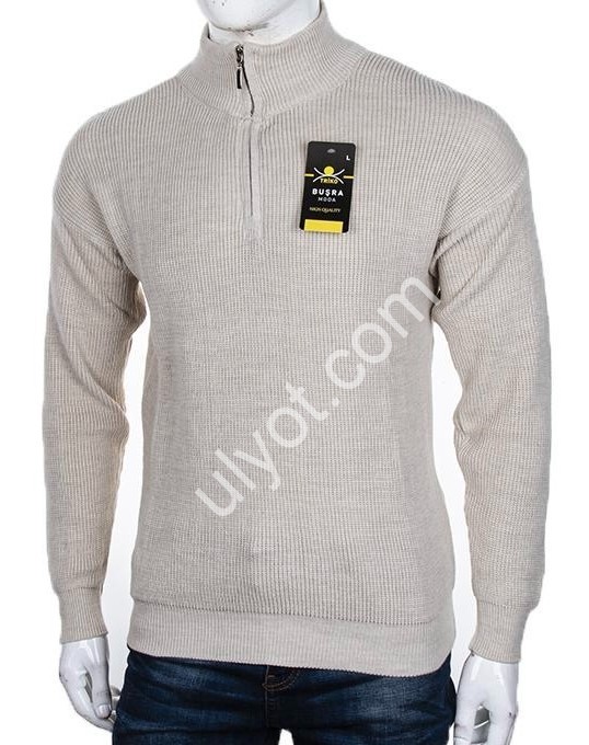 СВИТЕР (M-2XL) БЕЖ M201