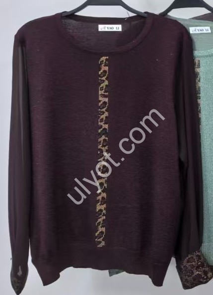 СВИТЕР (ONE SIZE 54-56) МИКС 8881