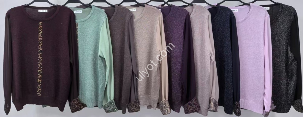 СВИТЕР (ONE SIZE 54-56) МИКС 8881