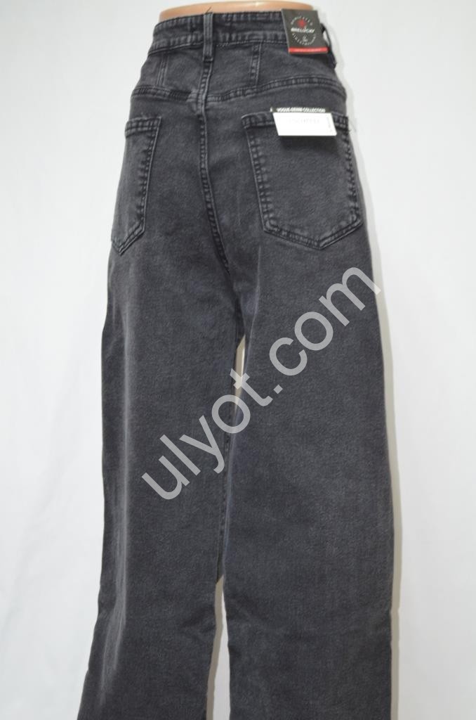 ДЖИНСЫ RELUCKY (31-38) БАЙКА ГРАФИТ V0397-7