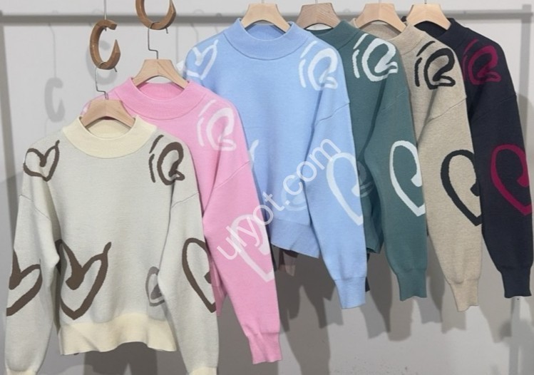 СВІТЕР (ONE SIZE 46-50) МІКС 0902