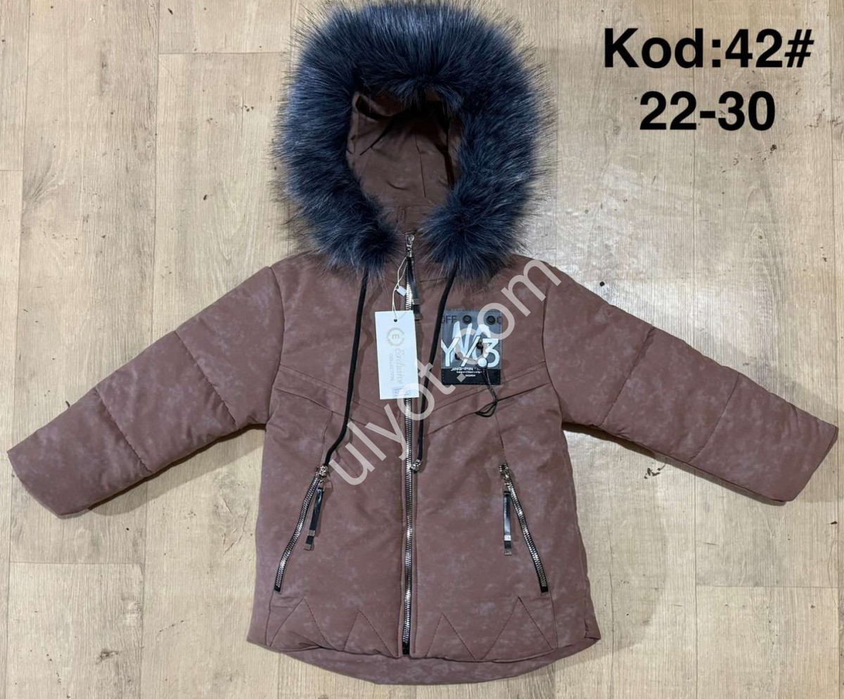 КУРТКА (3-6 ЛЕТ) КОРИЧНЕВЫЙ 42