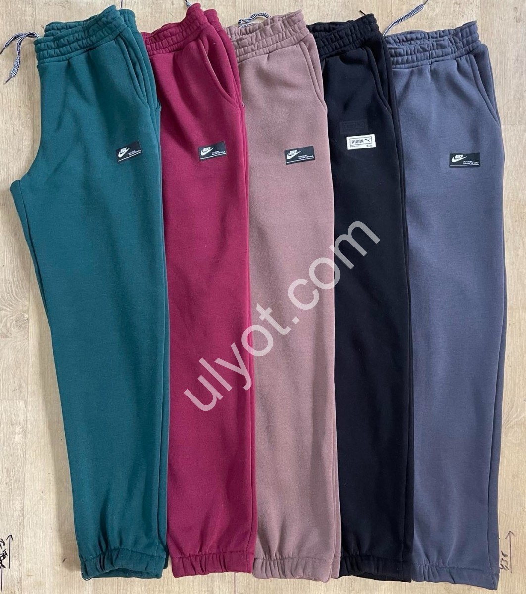 СПОРТ.ШТАНЫ N02 (42-50) МАНЖЕТ БОРДО 