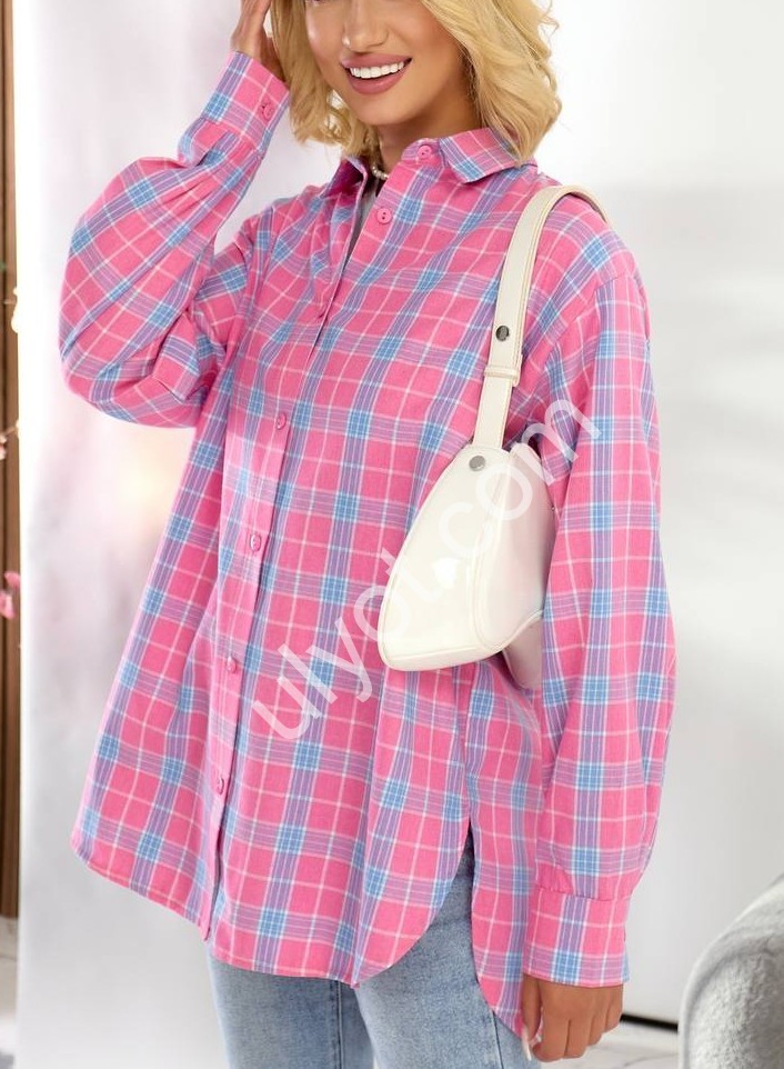 СОРОЧКА (42-48) РОЖОВИЙ 019