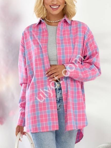 СОРОЧКА (42-48) РОЖОВИЙ 019