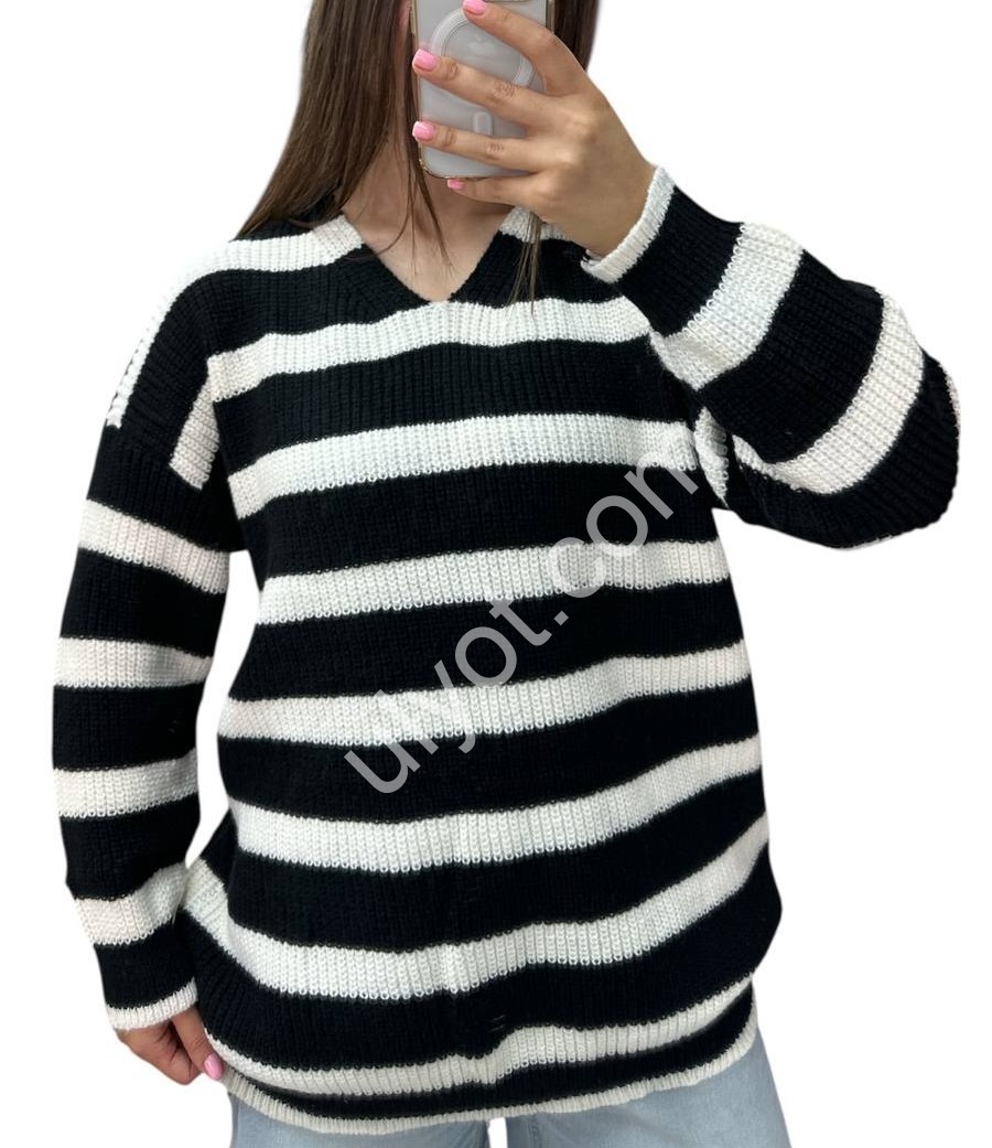 СВІТЕР (ONE SIZE 48-56) МІКС 24023