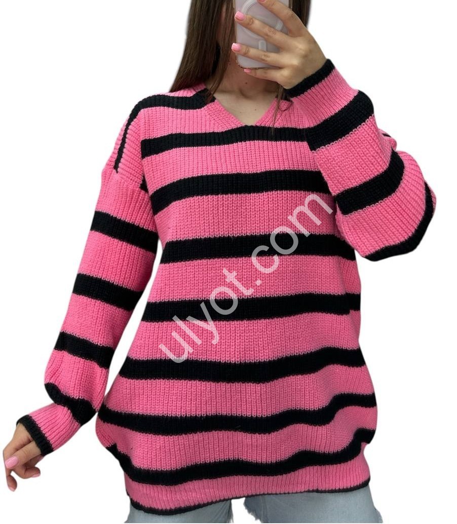 Фото 2 СВІТЕР (ONE SIZE 48-56) МІКС 24023