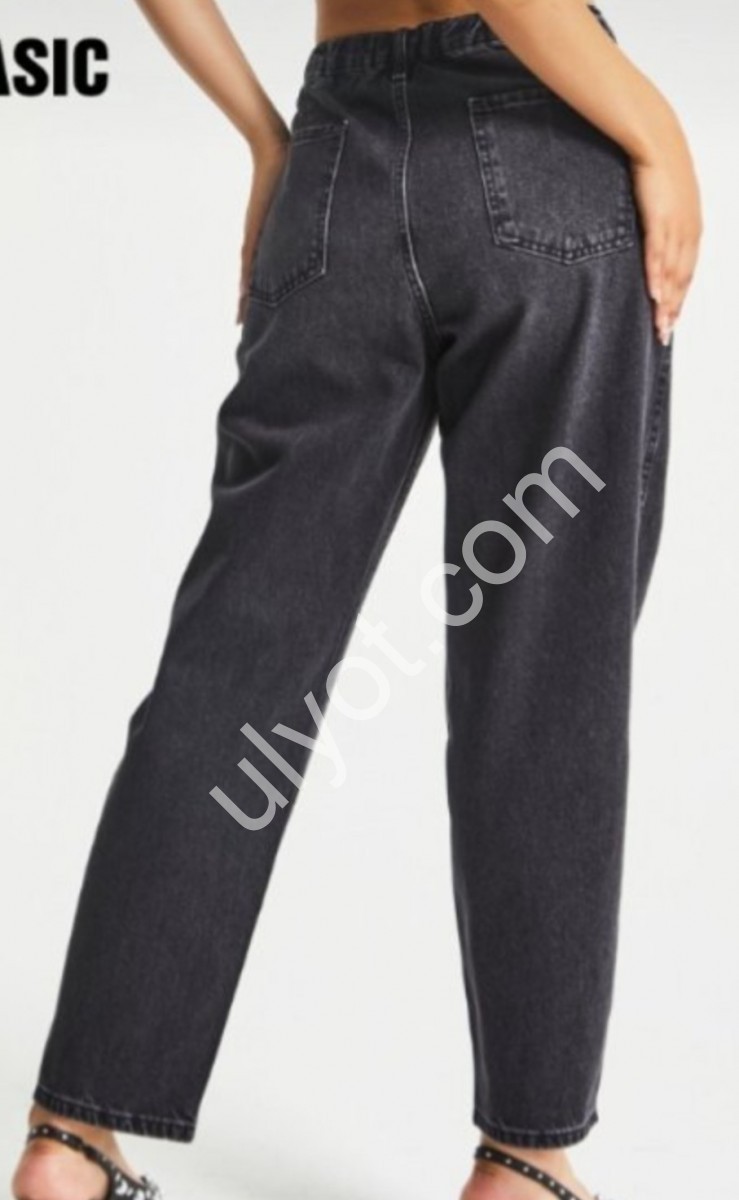 ДЖИНСЫ IT'S BASIC (38-48) ГРАФИТ 4145/2w5/1