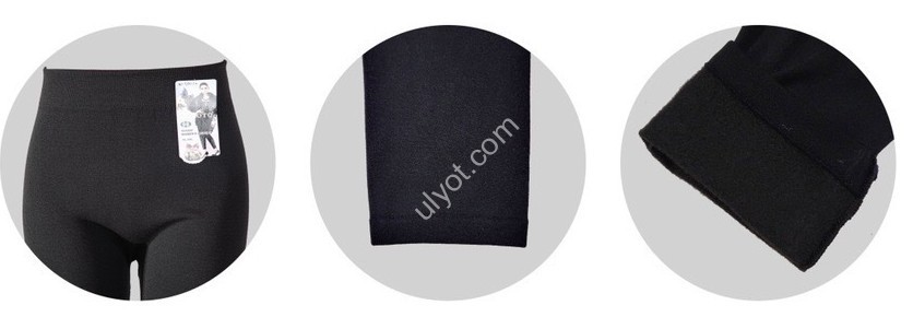 Лосини (XL-6XL) БАЙКА ЧОРНИЙ 902