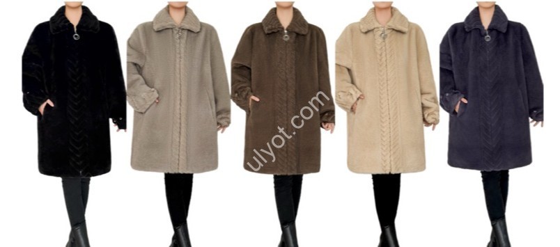 ПОЛУШУБОК (4XLL-6XL) МИКС AF09